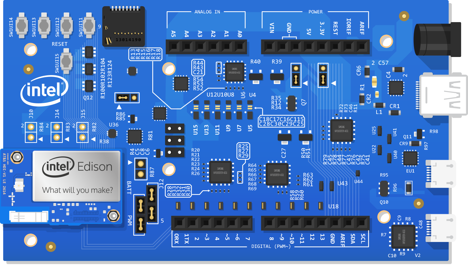 Intel Edison Board