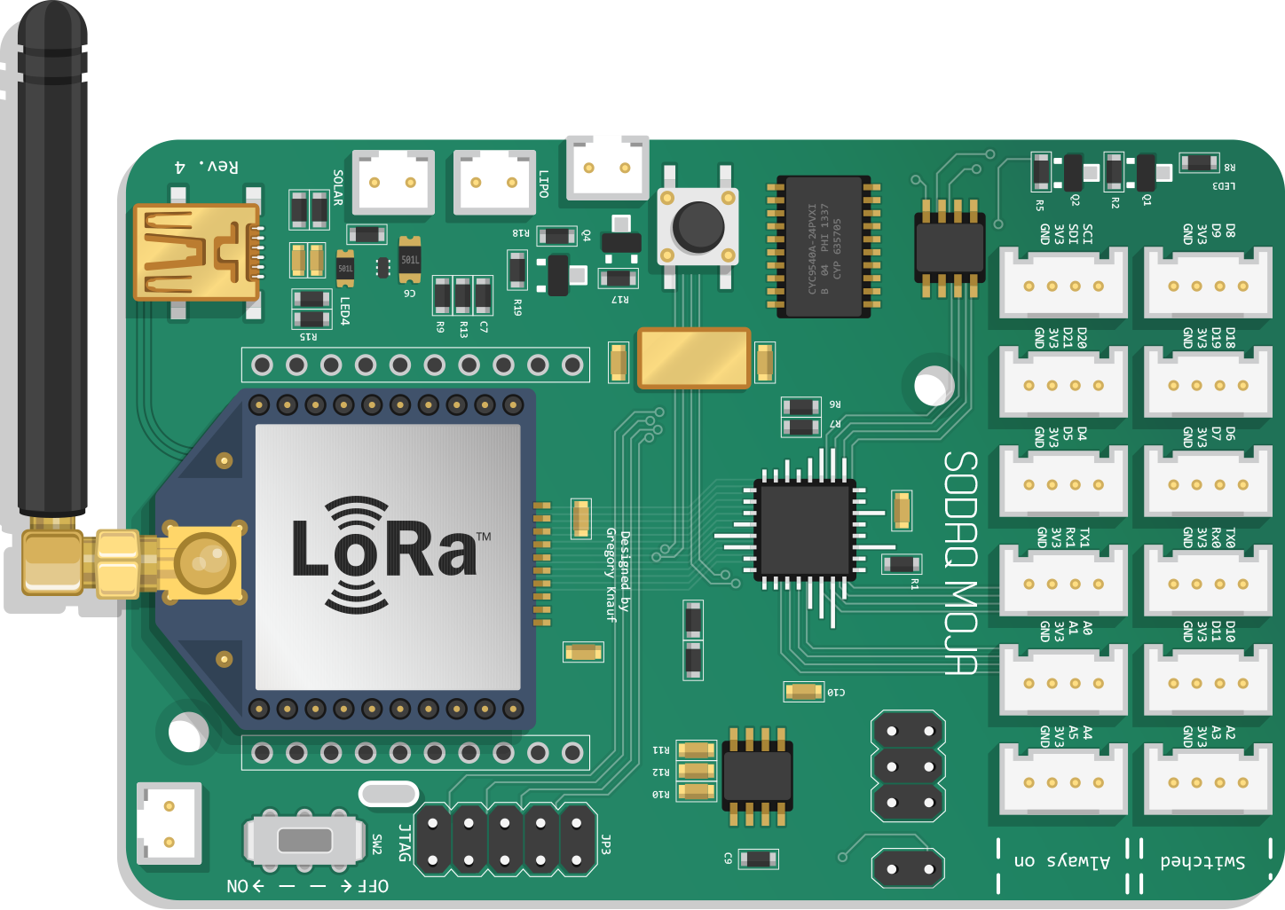SODAQ Mbili with LoRa&trade; chip